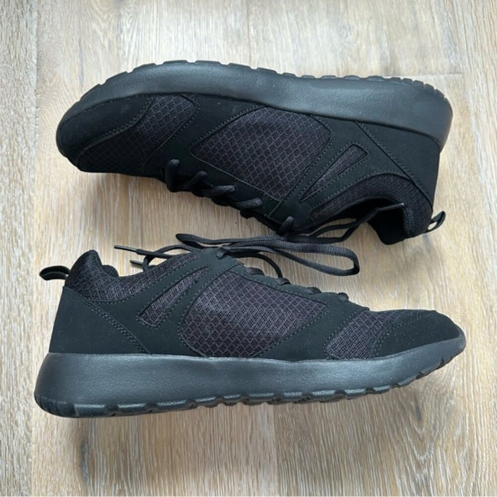 Athletic Works Active Performance Cushion Foam Black Sneakers - Size 9 - Picture 11 of 14